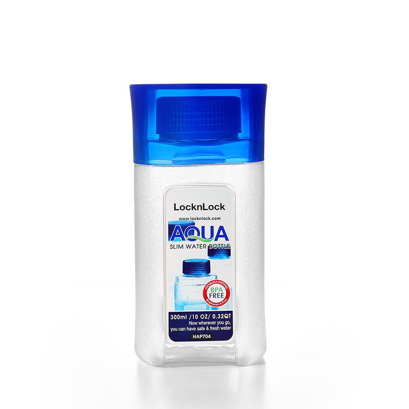 Aqua Slim Water Bottle 300ml - BPA free plastic - HAP704B, , large image number null